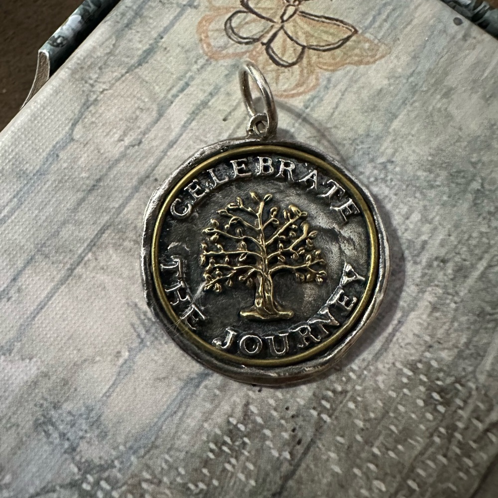 Waxing Poetic pendant.